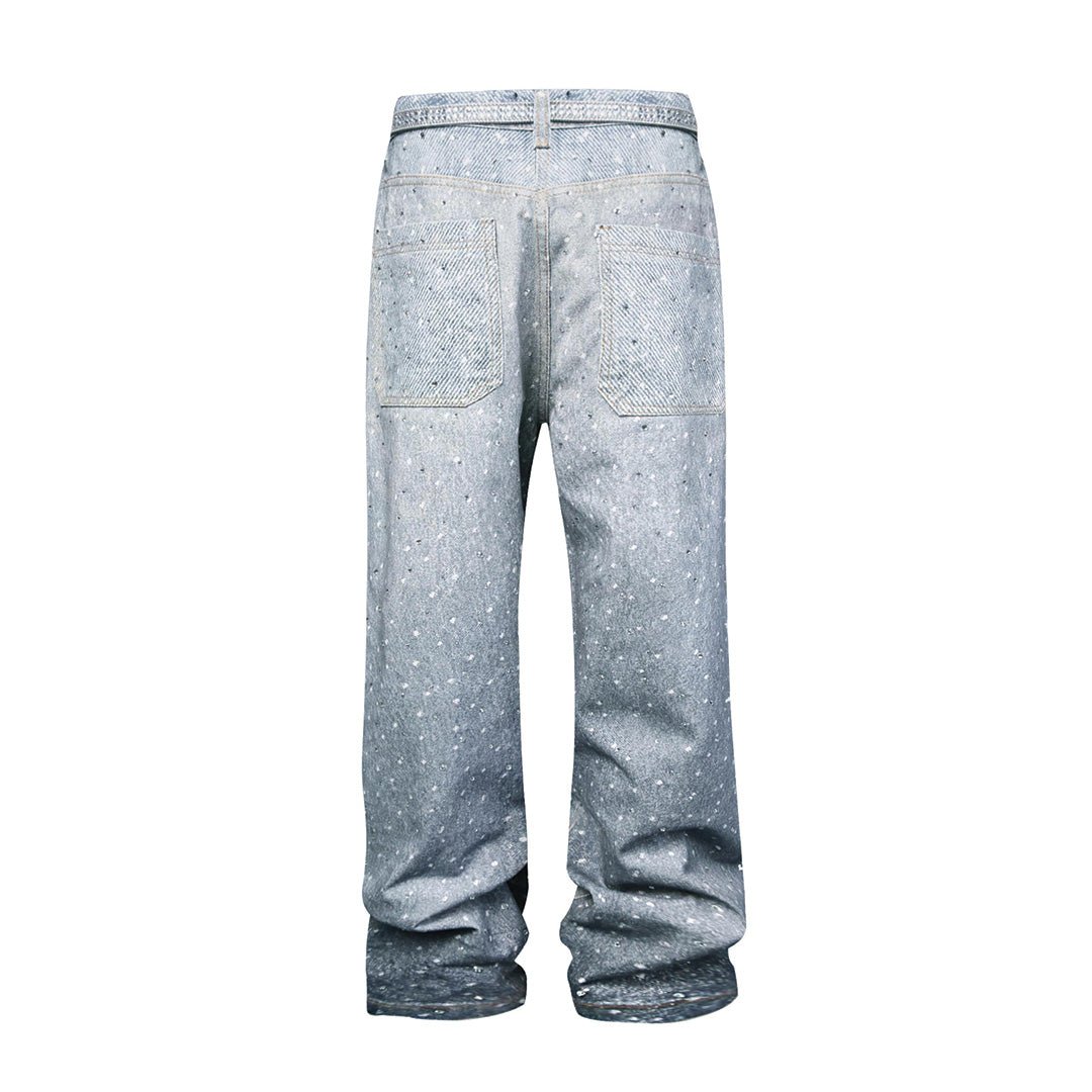 Rhinestone Rodeo Jeans - Thrashink