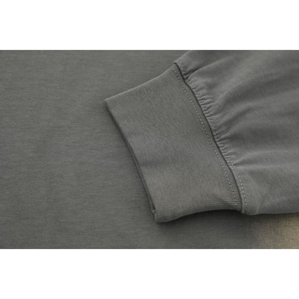 Ripped Safety Pin Design Long Sleeve T-Shirt - Thrashink