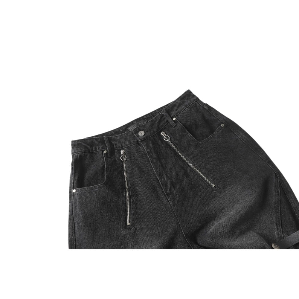 RO Style Strap Punk Jeans - Thrashink