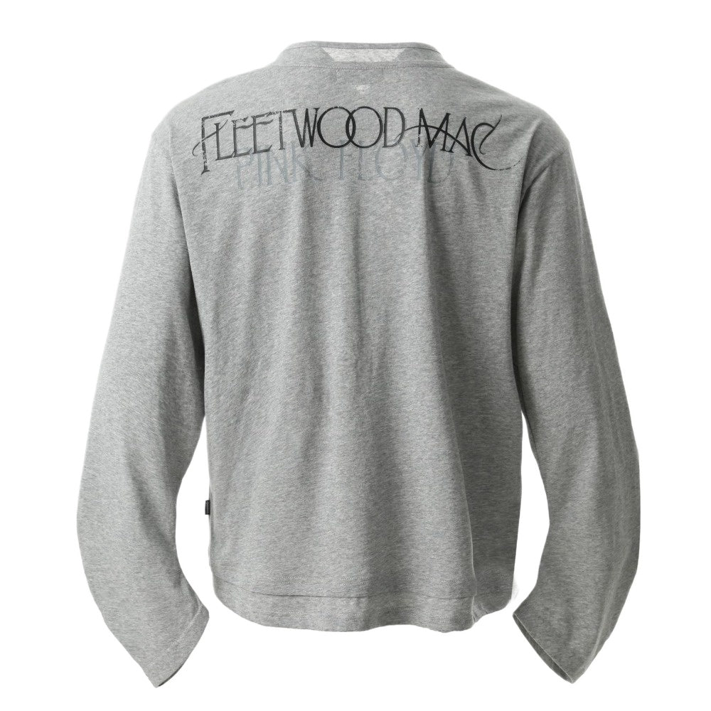Rock Band Print Henley Collar T-Shirt - Thrashink