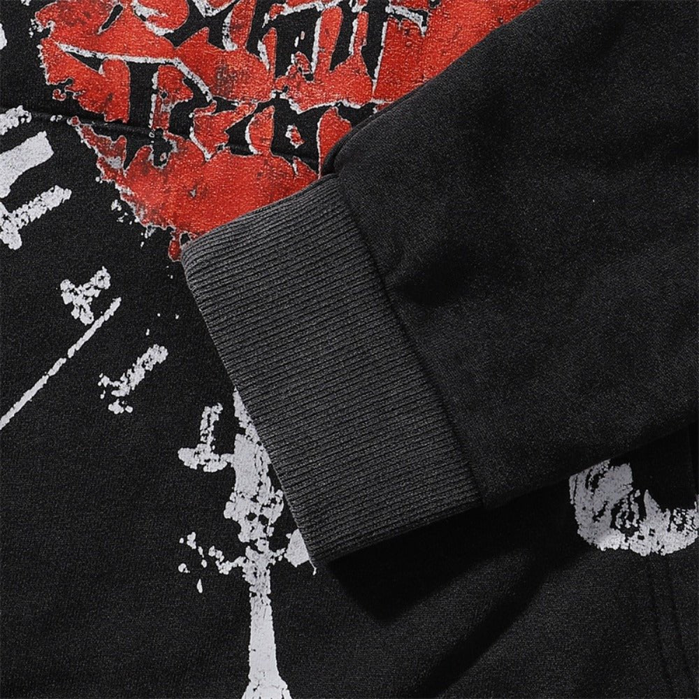 Saint Gothic Heart Hoodie - Thrashink