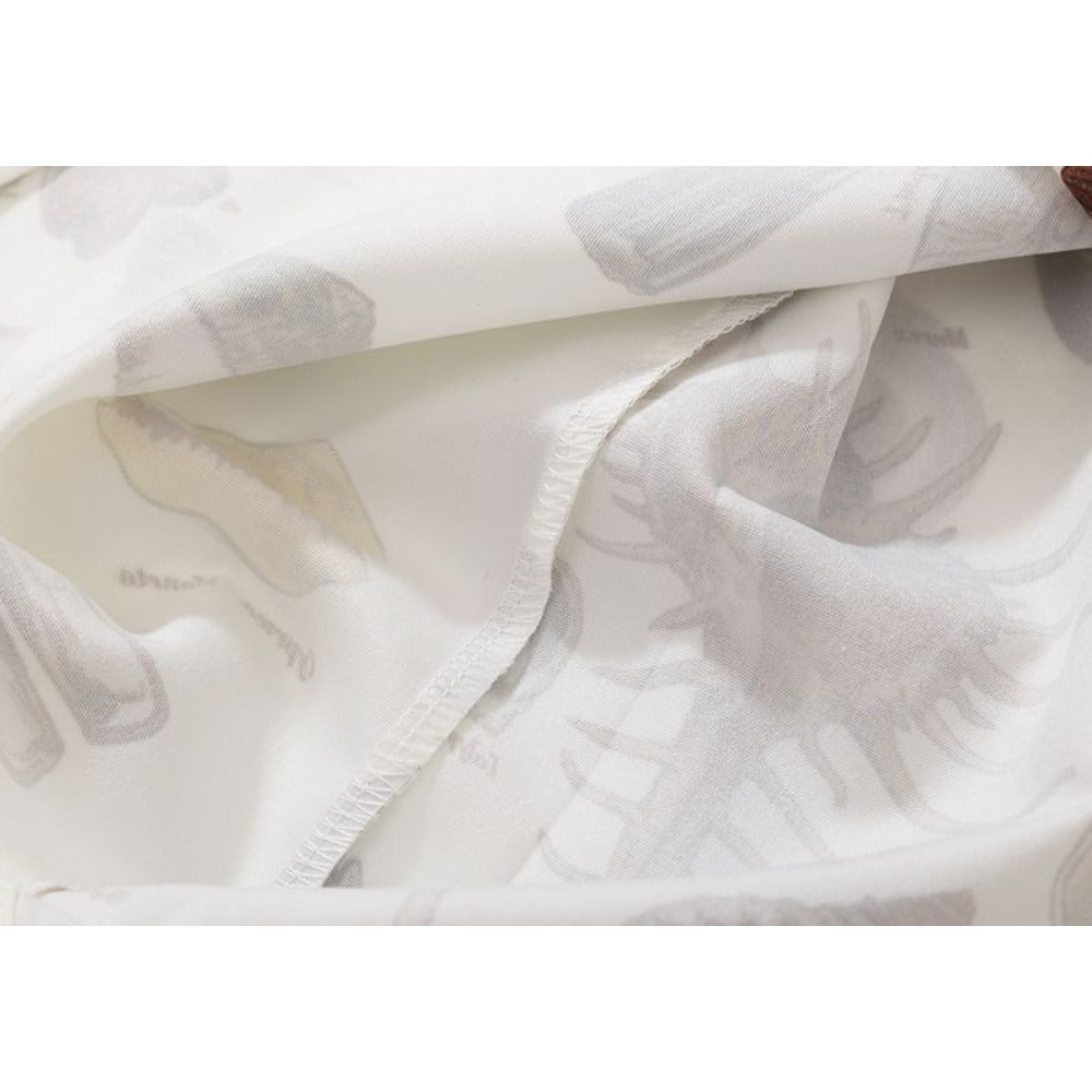 Seashell Atlas Print Shirt - Thrashink