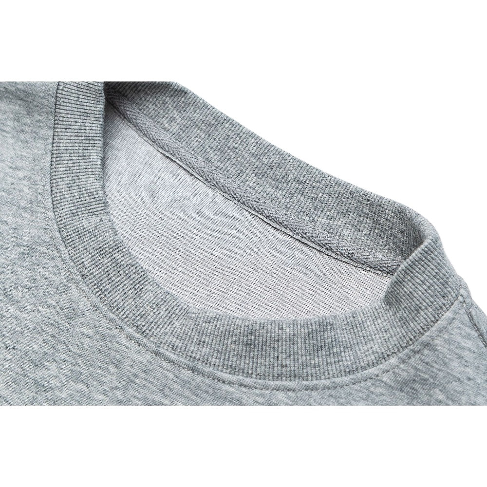 Simple Letter Print Loose Sweatshirt - Thrashink
