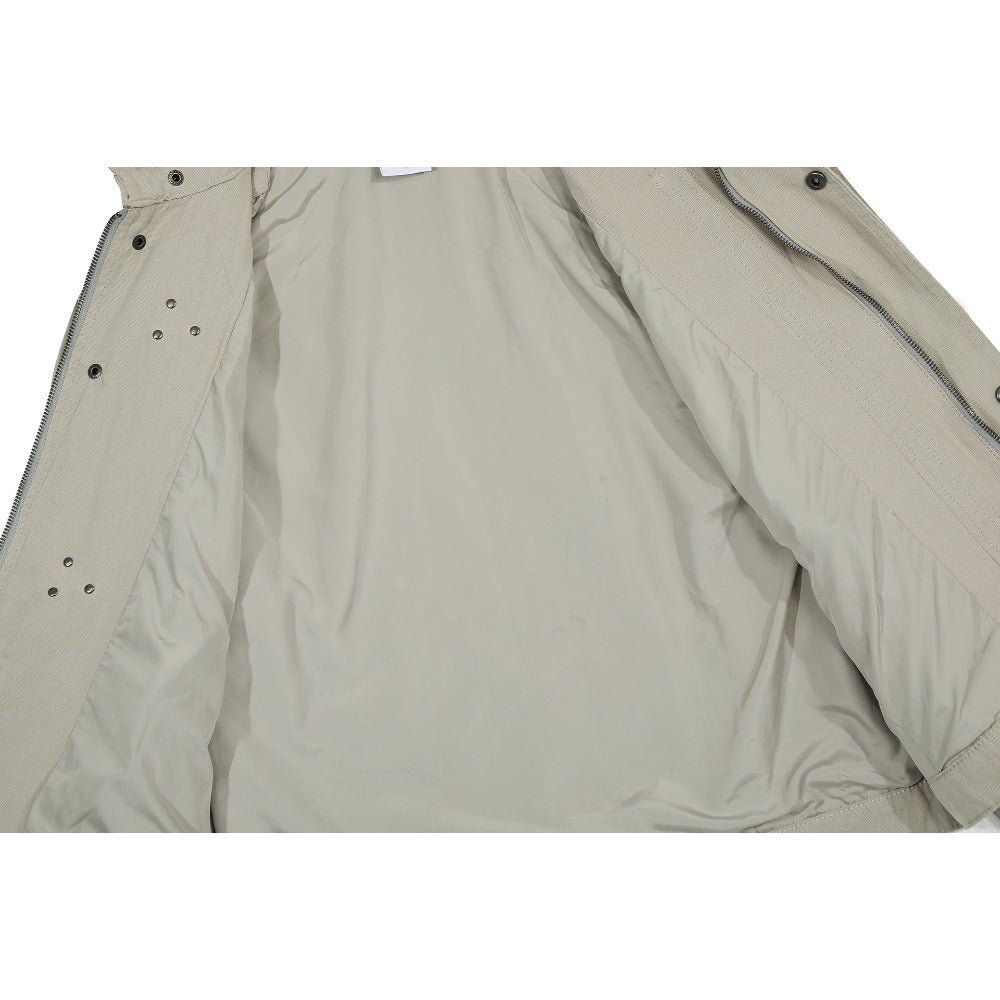 Solid - color Locomotive Workwear Jacket - Thrashink