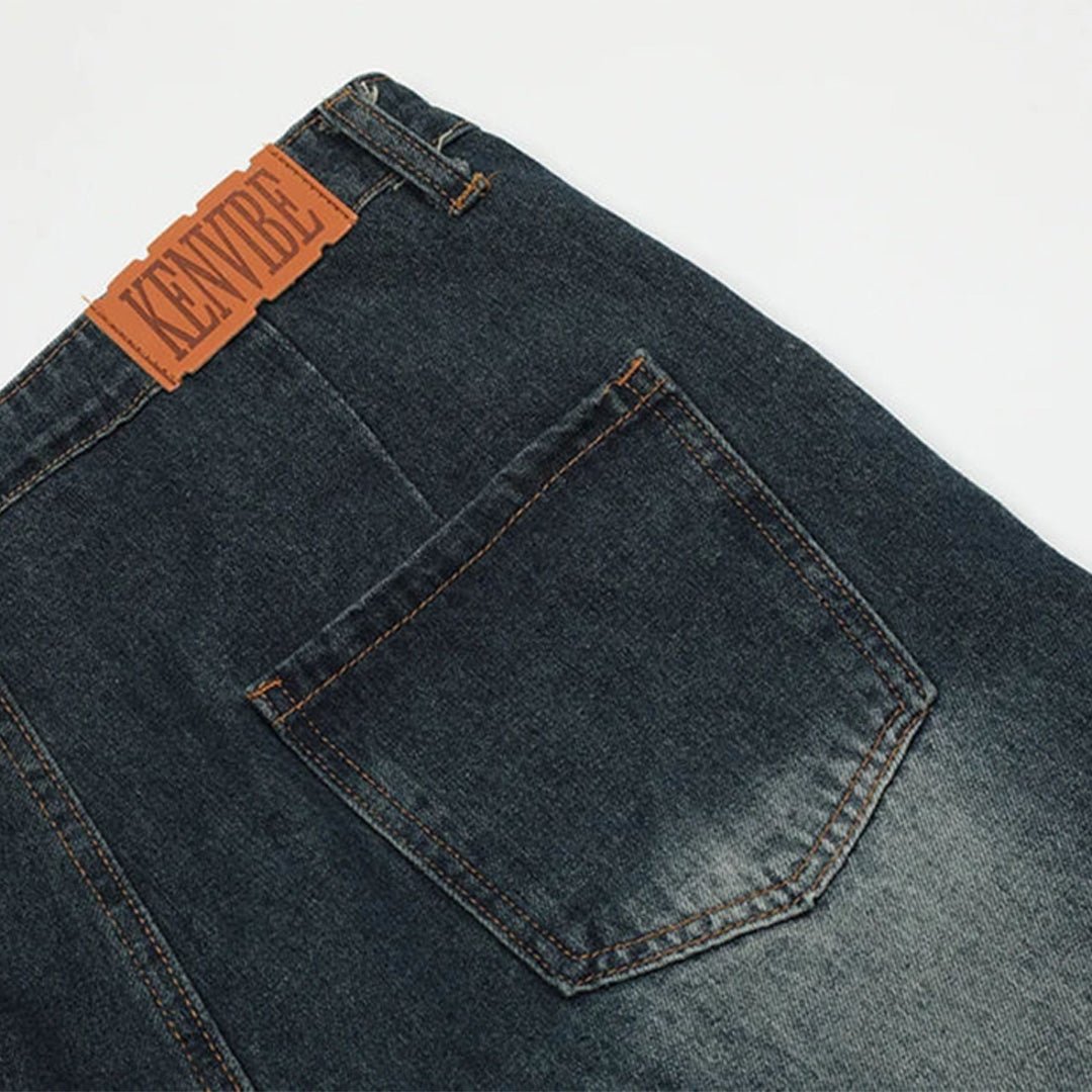 Star Denim Shorts - Thrashink