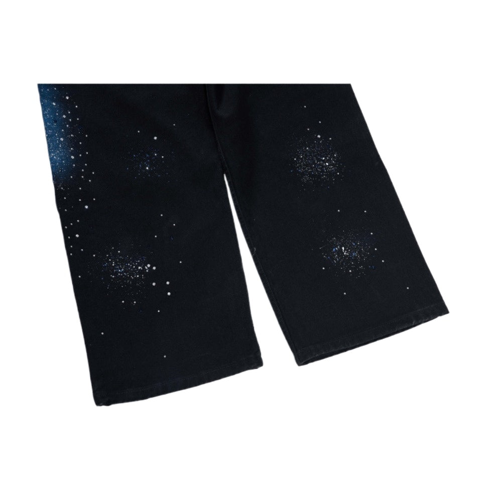 Starry Sky Rhinestone - Embellished Jeans - Thrashink
