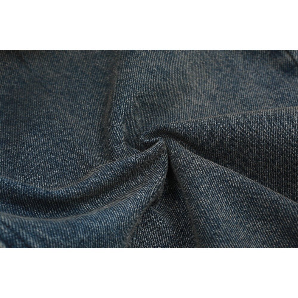 Streetwear - style Letter Number Printed Jeans - Thrashink