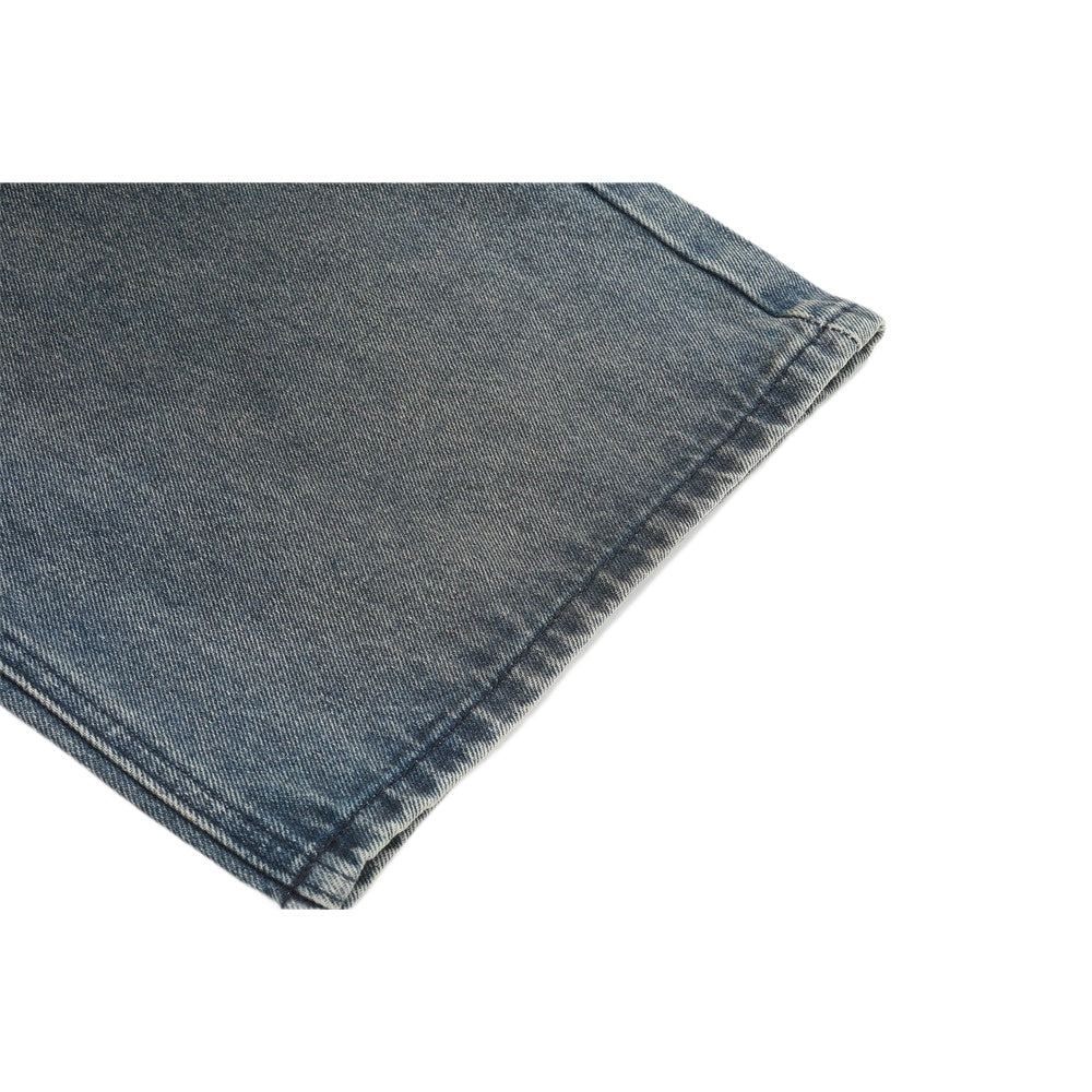 Streetwear - style Letter Number Printed Jeans - Thrashink