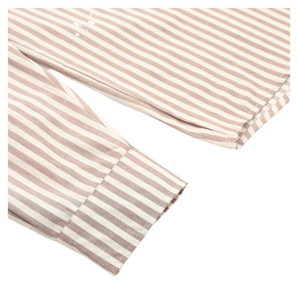Striped Long Sleeve Casual Shirt - Thrashink
