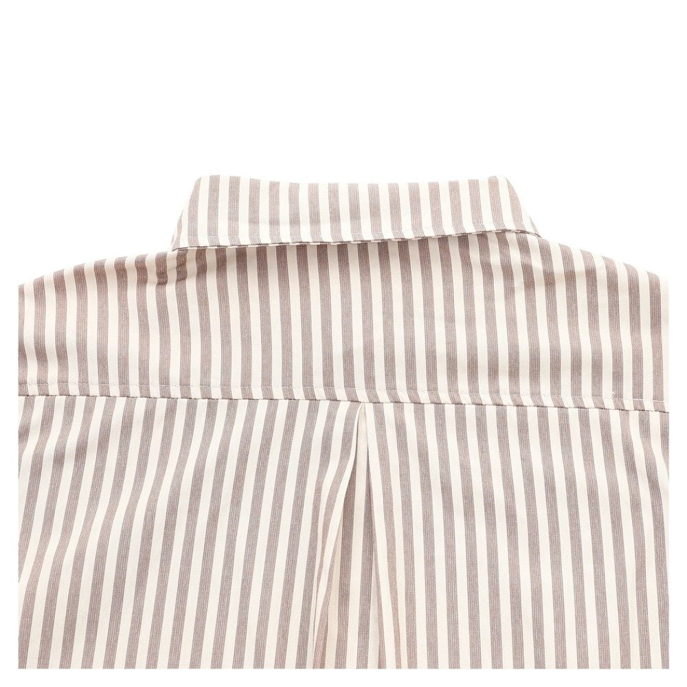 Striped Long Sleeve Casual Shirt - Thrashink