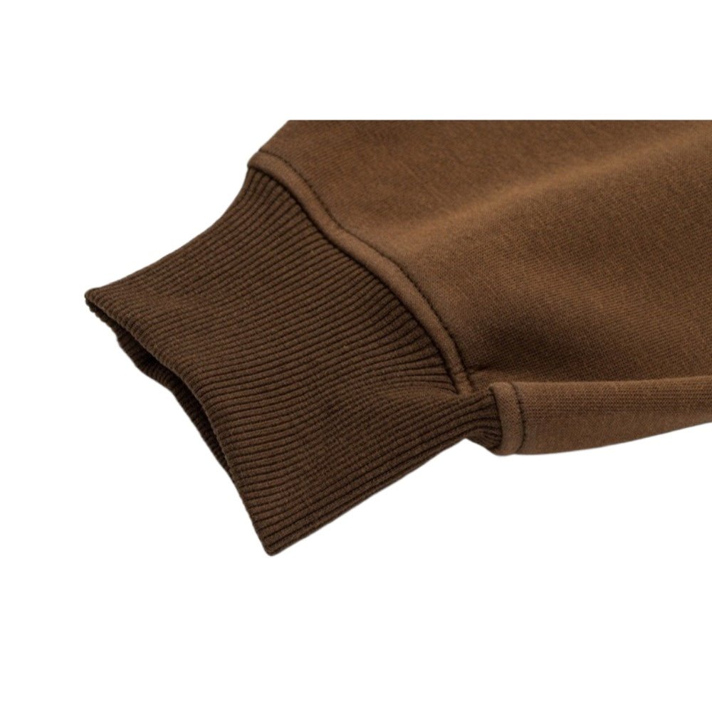 Theater Popcorn Print Fleece Sweatshirt - Thrashink