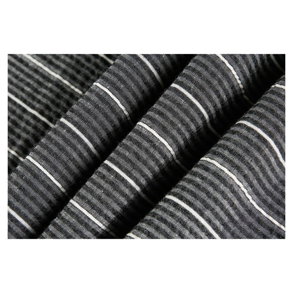 Tie Striped Casual Shirt - Thrashink
