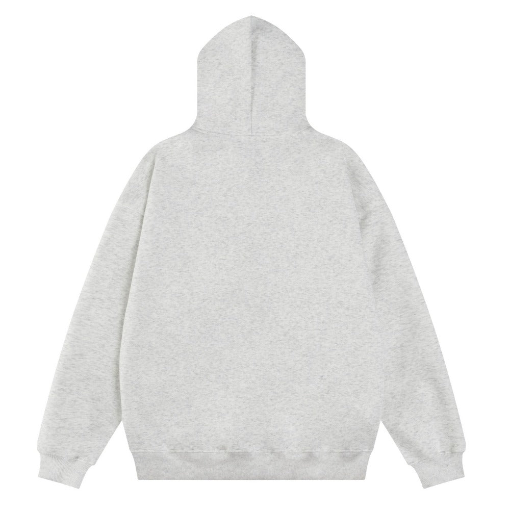 Tie & Teddy Embellished Print Hoodie - Thrashink