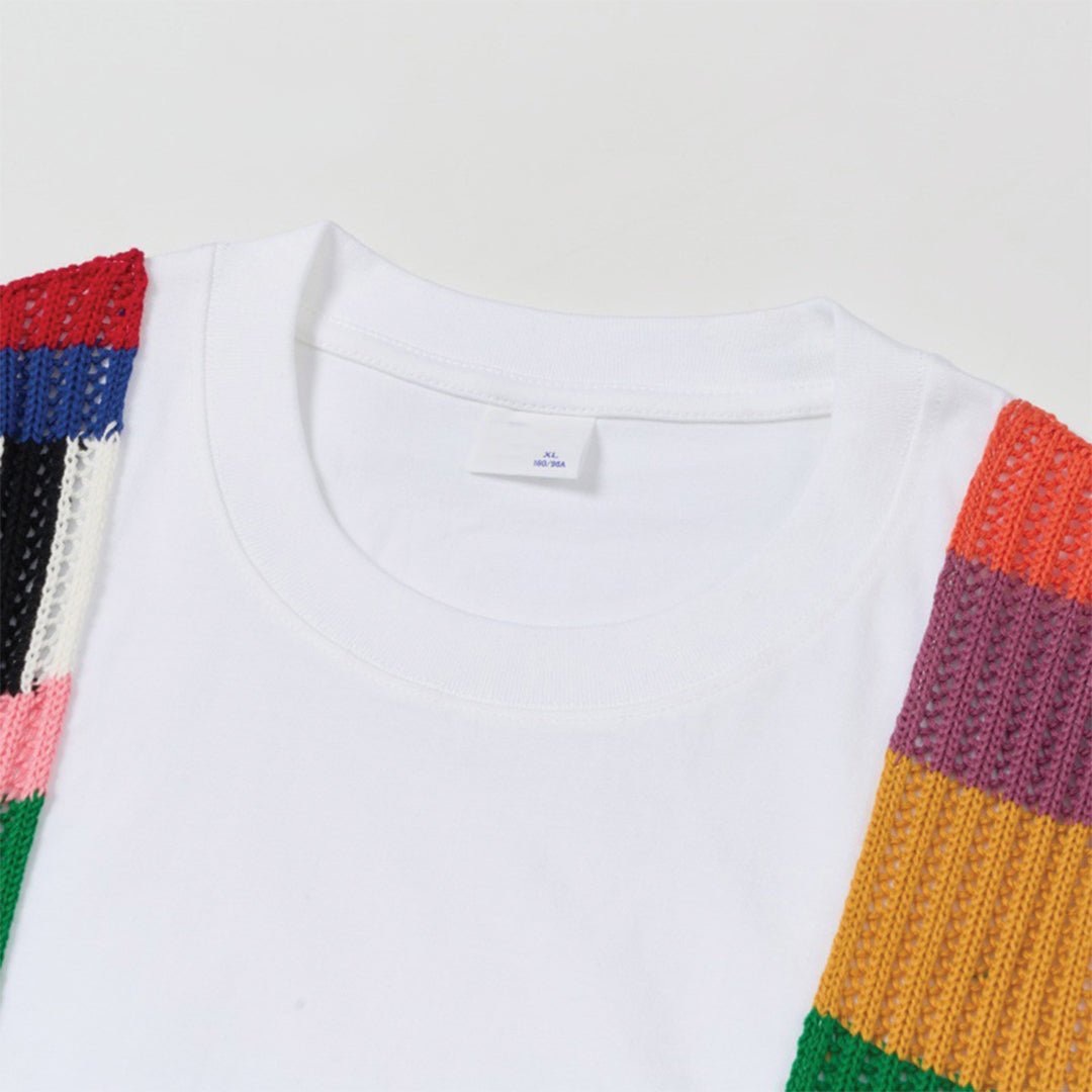 Tricot Knit T-Shirt - Thrashink