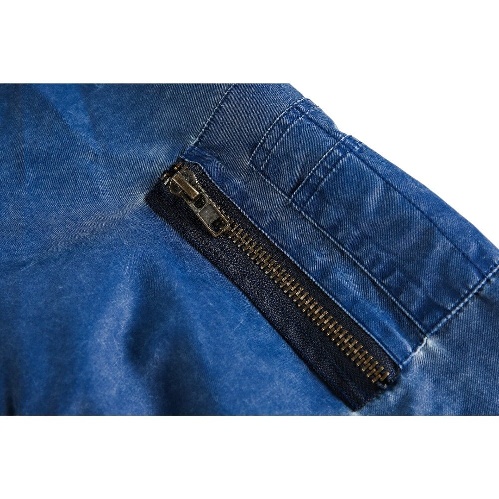 Vintage Badge Bomber Jacket - Thrashink