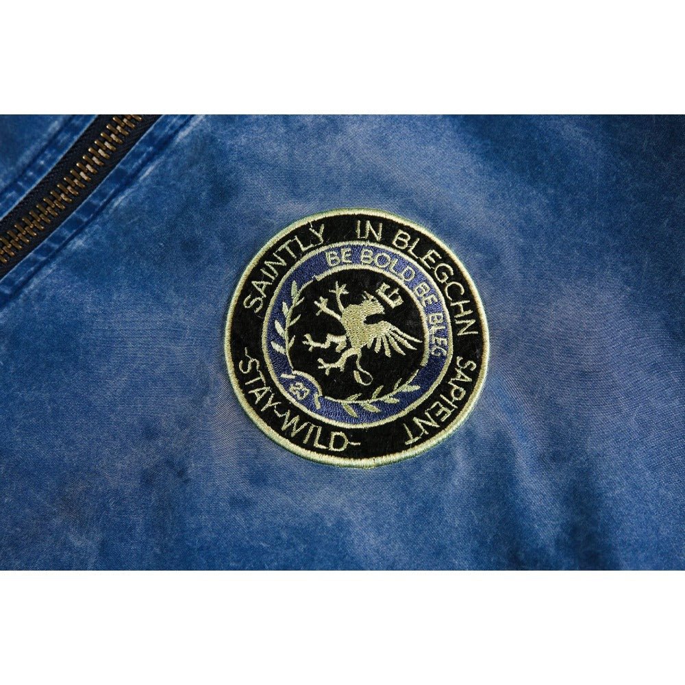 Vintage Badge Bomber Jacket - Thrashink