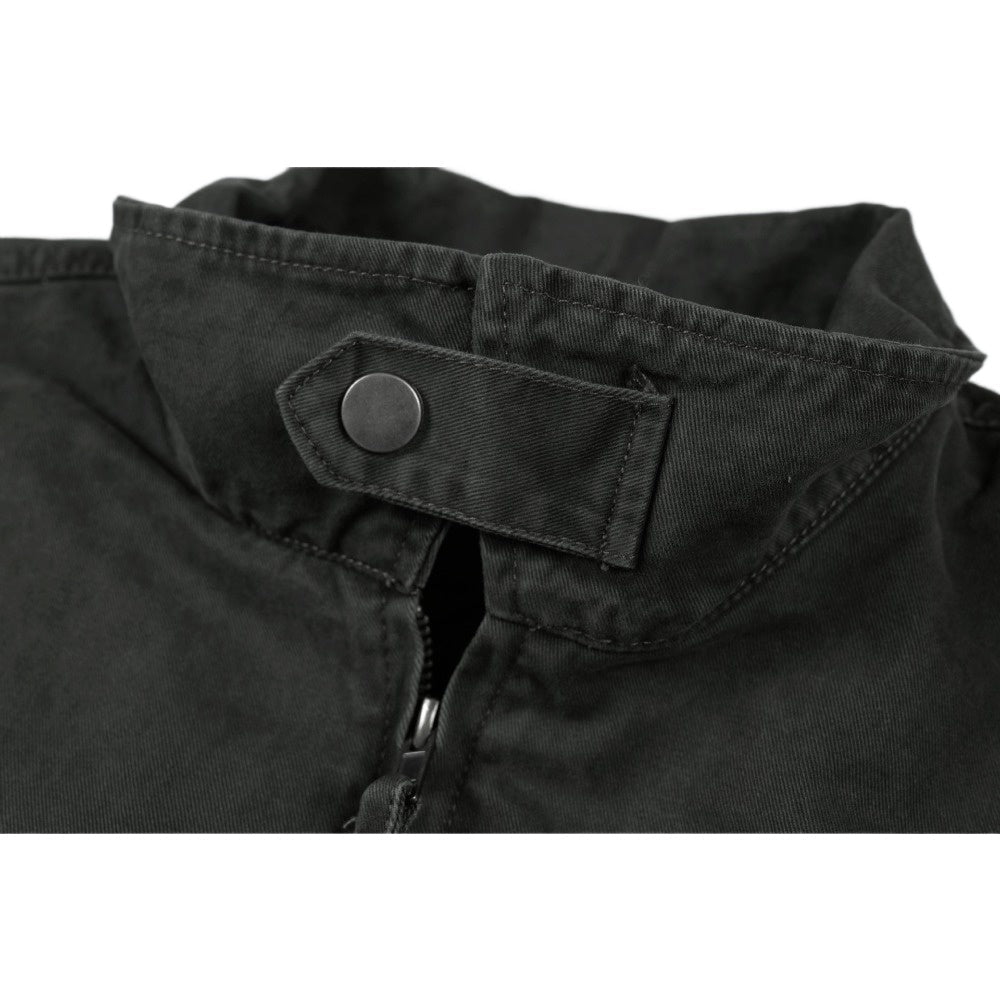 Vintage Cropped Ripped Work Jacket - Thrashink