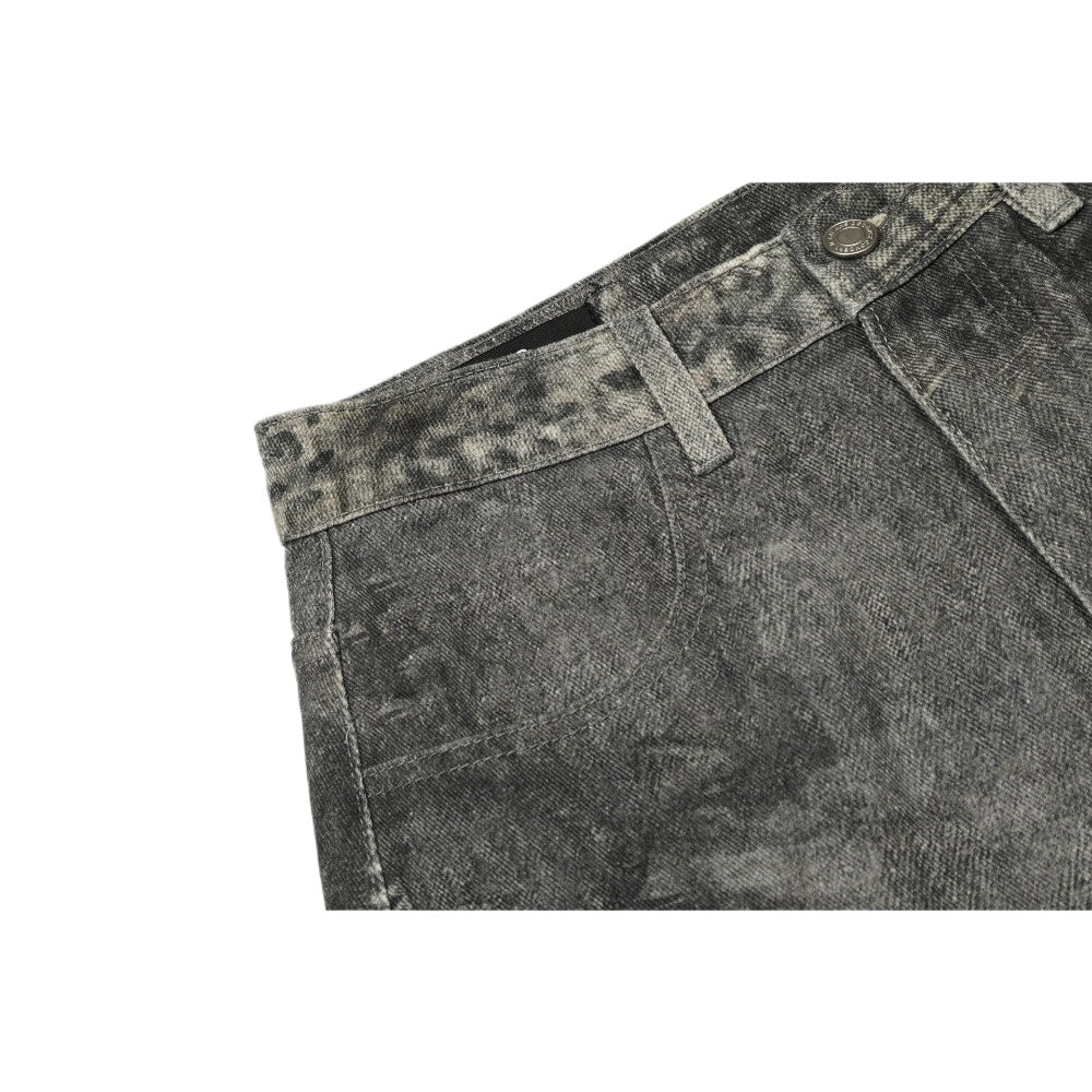 Vintage Deconstructed Scimitar Jeans - Thrashink