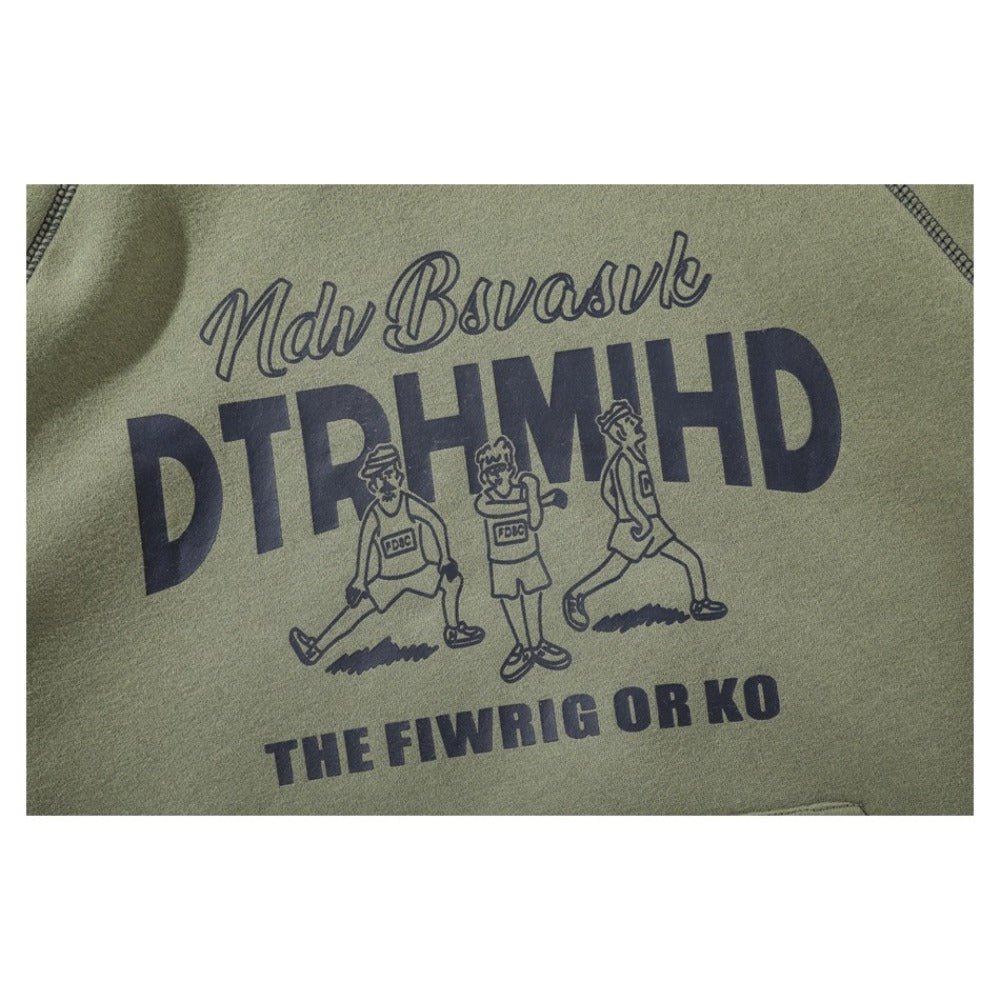Vintage Graphic Oversized Hoodie - Thrashink