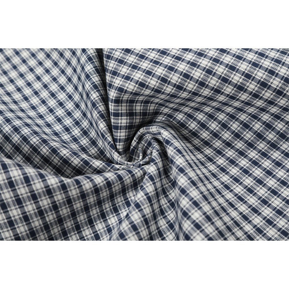 Vintage Handkerchief Plaid Casual Pants - Thrashink