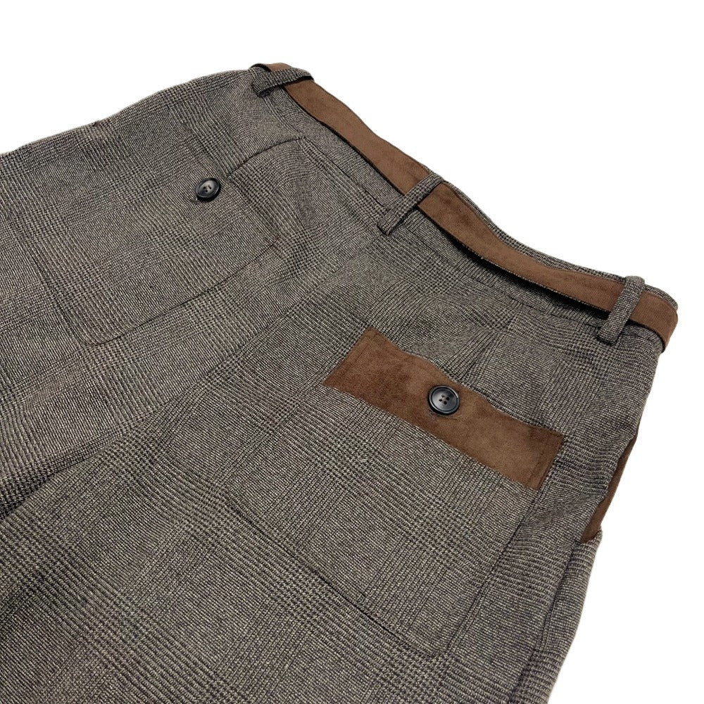 Vintage Houndstooth Capri Trousers - Thrashink
