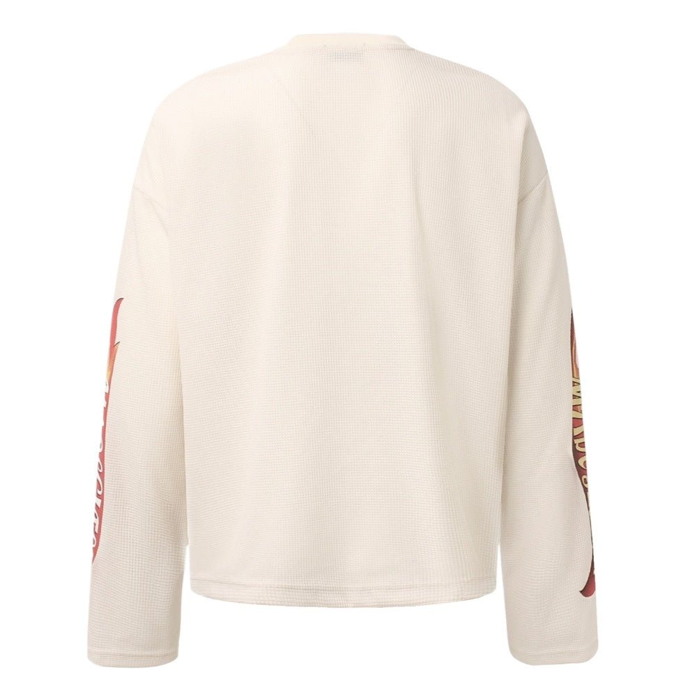 Vintage Speedway Graphic Long - sleeved T-Shirt - Thrashink