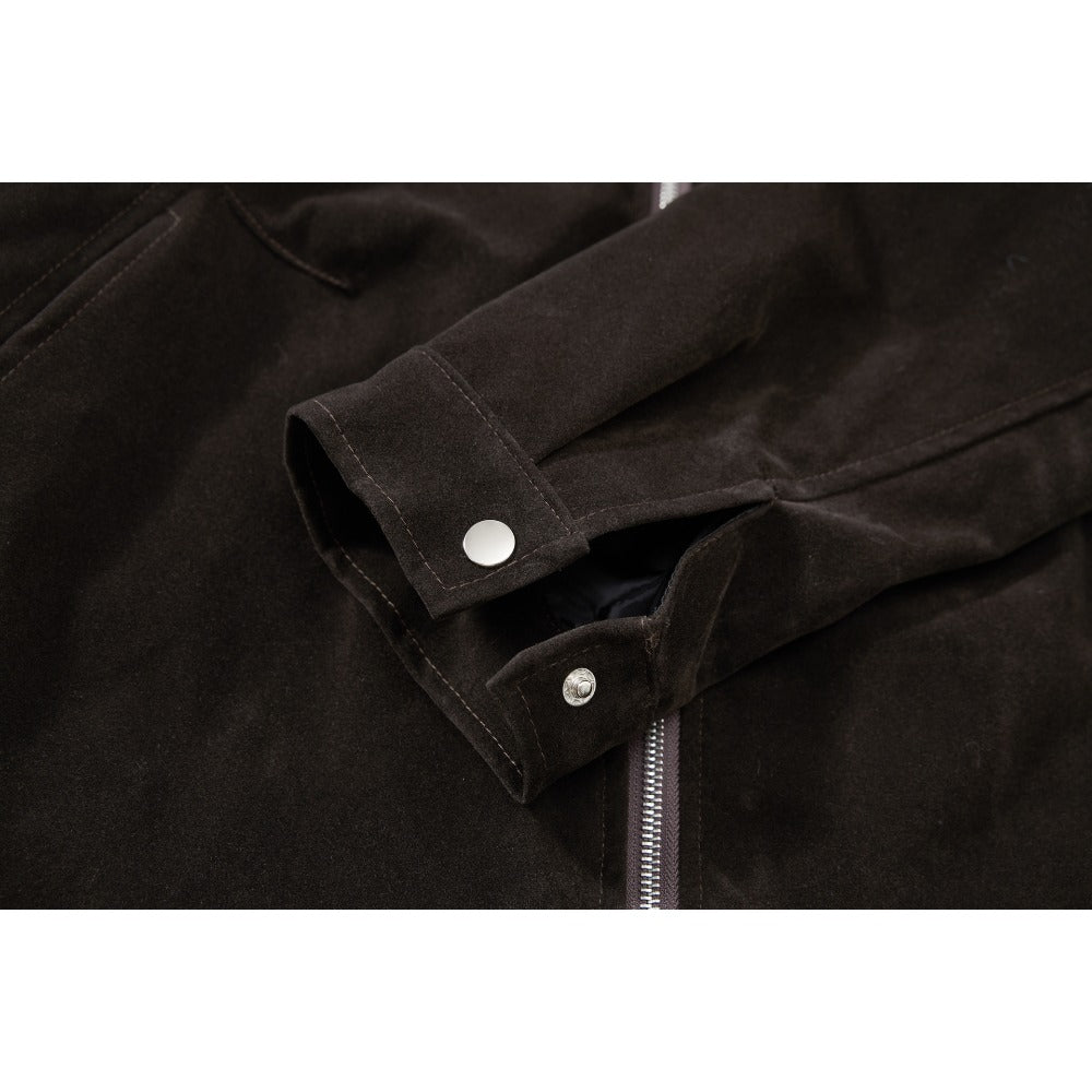 Vintage Suede Harrington Jacket - Thrashink