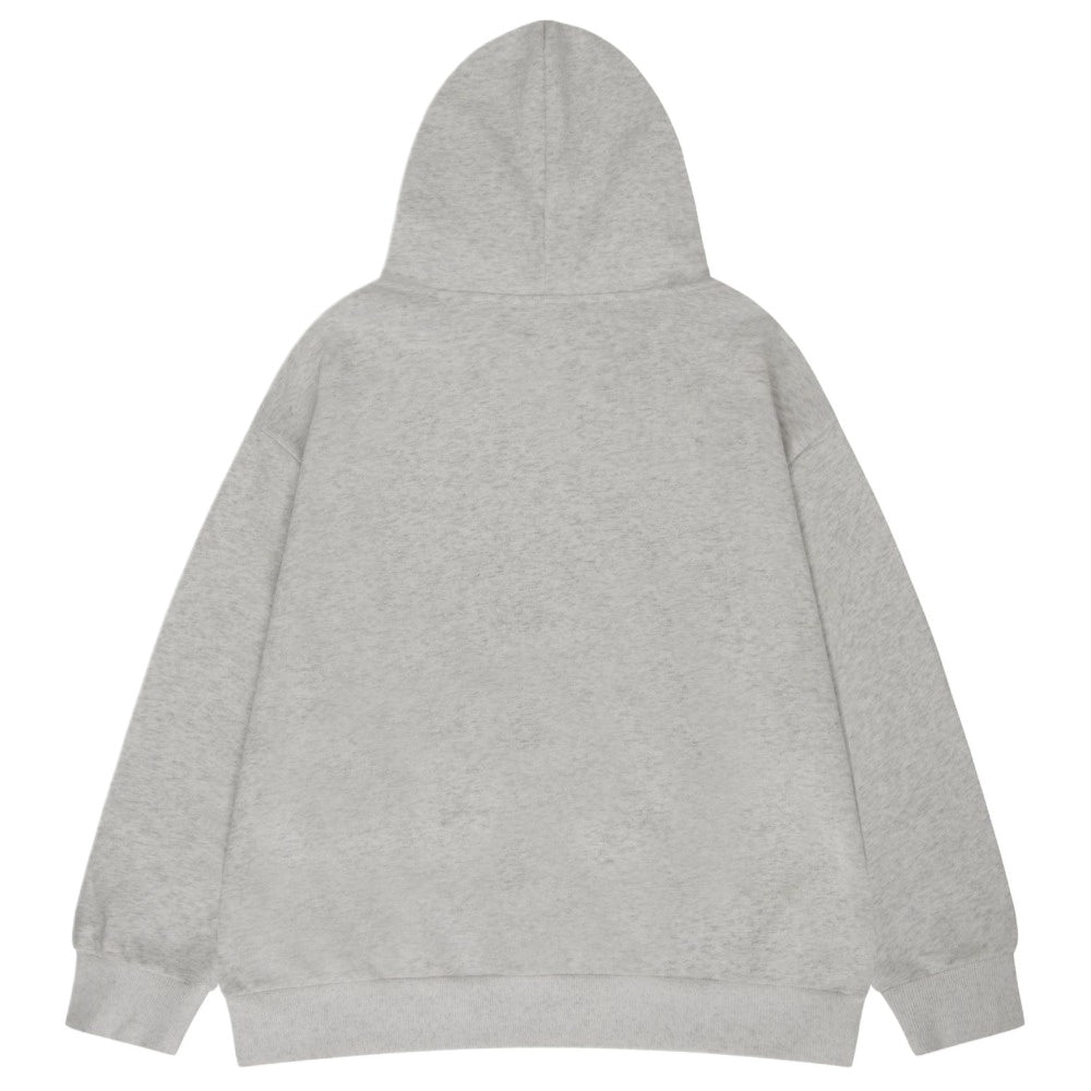 Vintage Washed Conley Print Portrait Hoodie - Thrashink