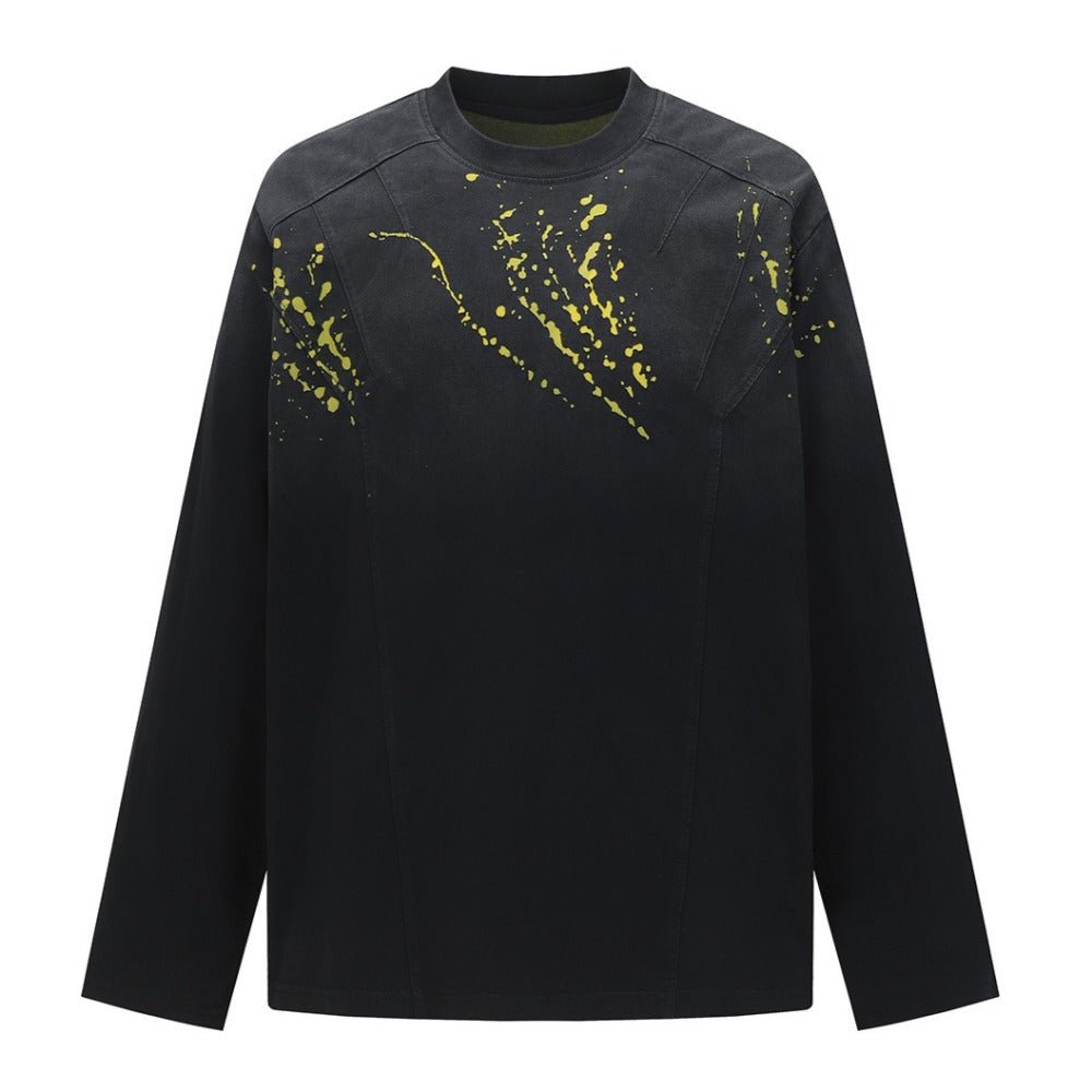 Vivid Streak Long Sleeve T-Shirt - Thrashink