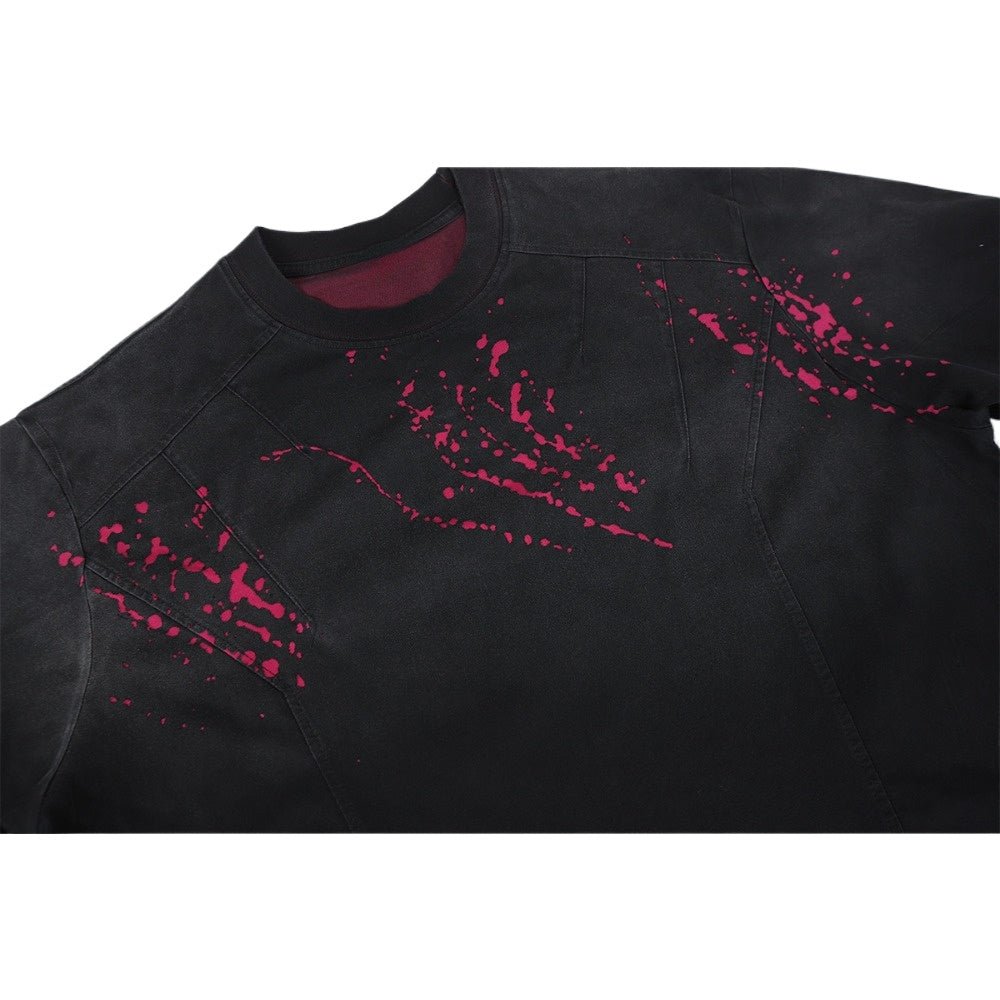 Vivid Streak Long Sleeve T-Shirt - Thrashink