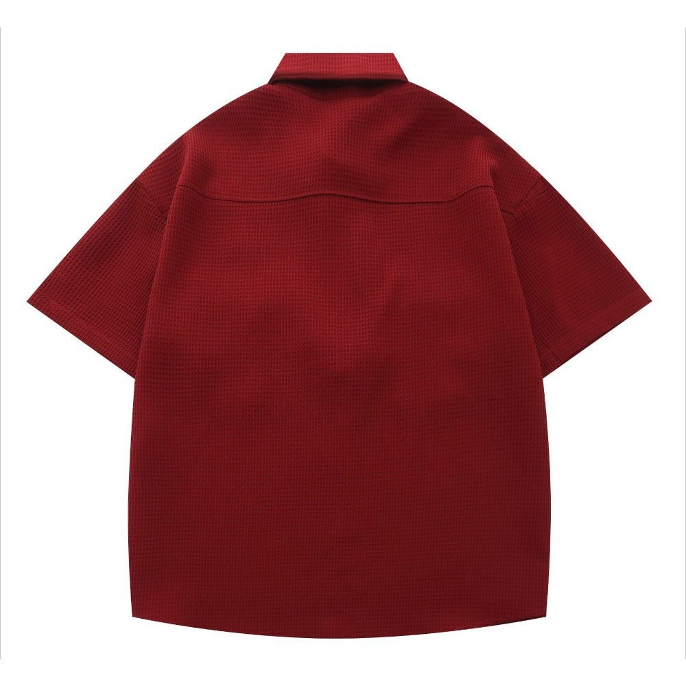 Waffle Chain Shirt - Thrashink