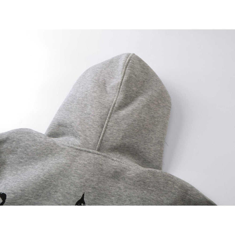Wasteland Style Fur Collar Zipper Sweatshirt - Thrashink