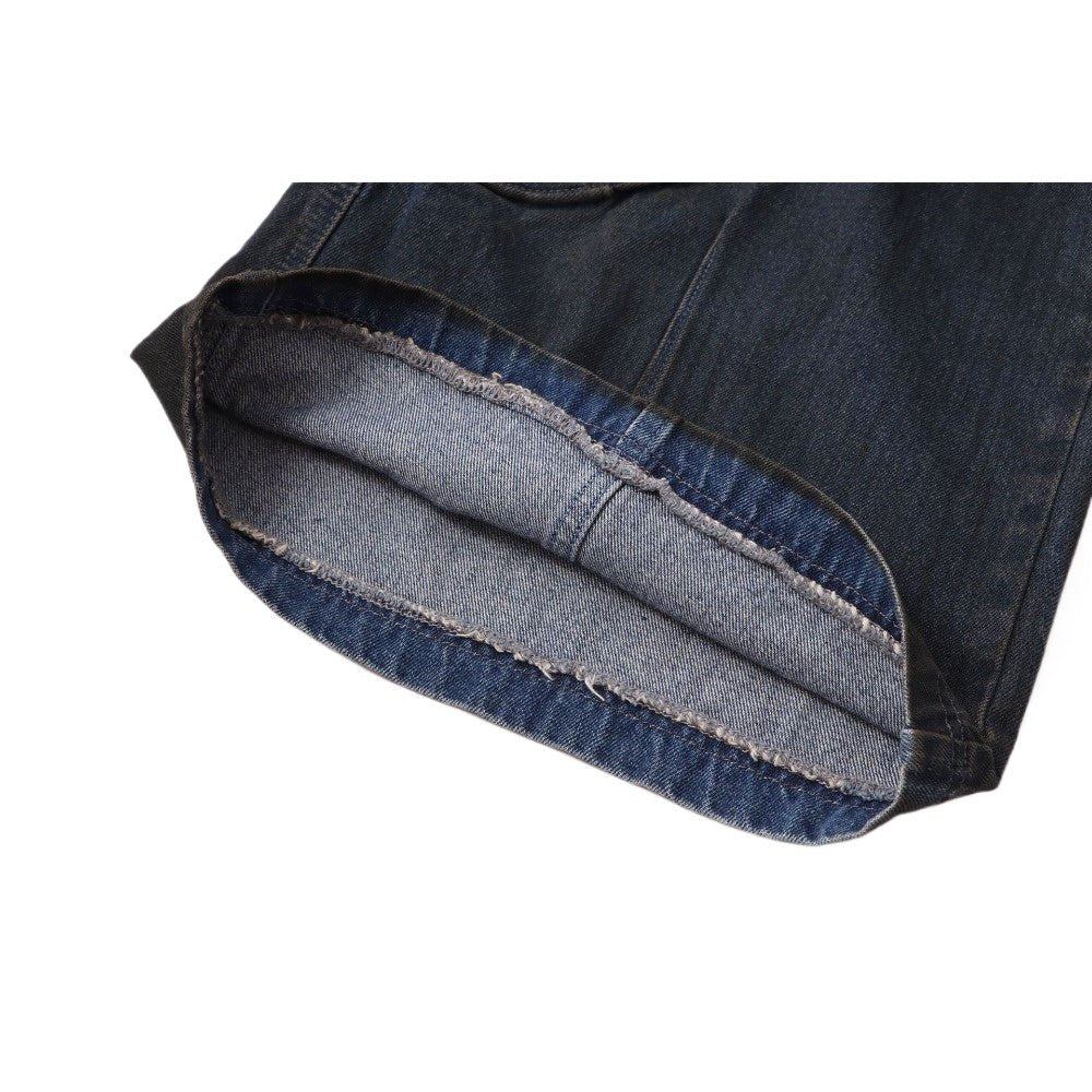 Wasteland Wide - Leg Patch Jeans - Thrashink