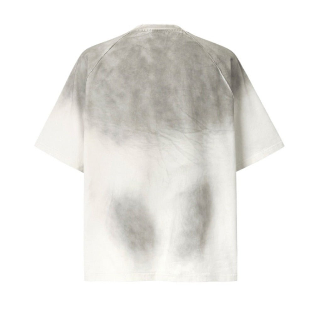 "We're Going For a Ride" Print Distressed T-Shirt - Thrashink