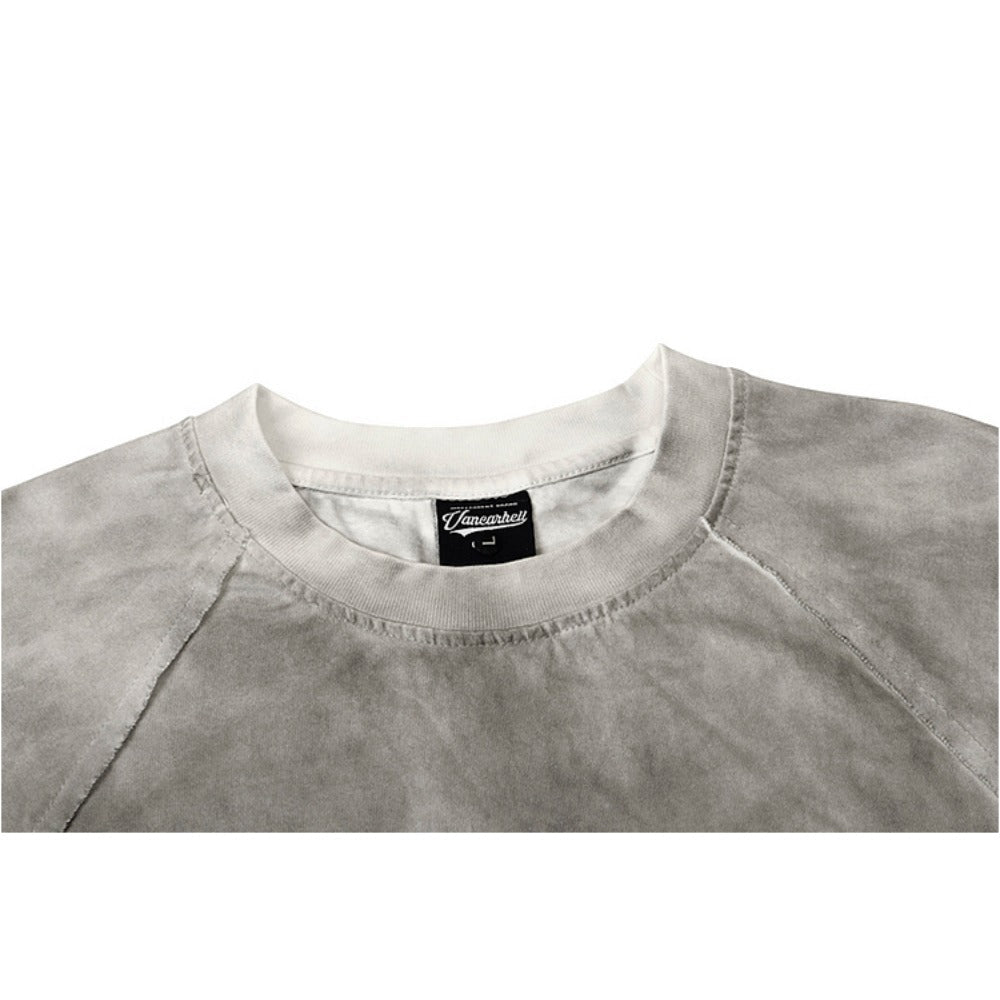"We're Going For a Ride" Print Distressed T-Shirt - Thrashink
