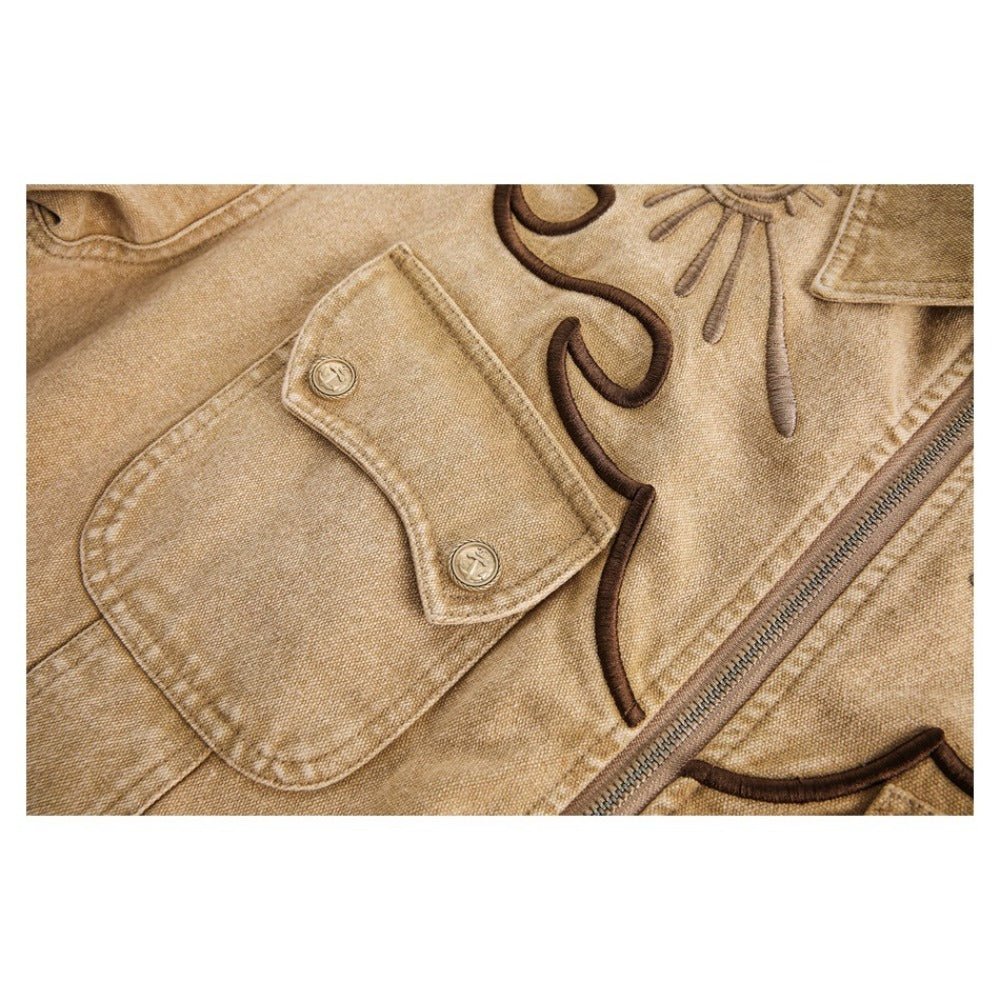 Western Denim Jacket - Thrashink