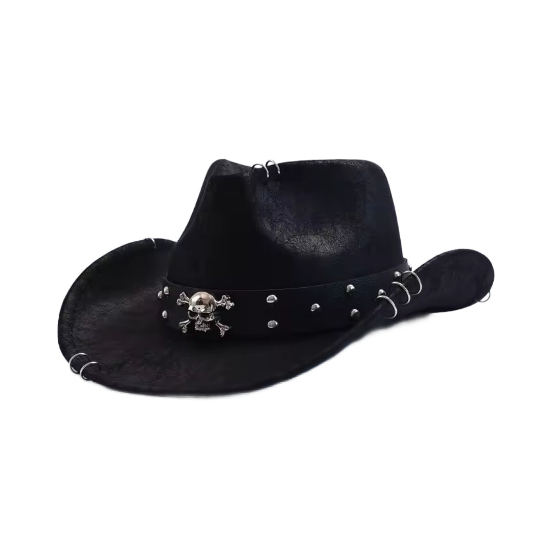 Western Skull Cowboy Hat - Thrashink